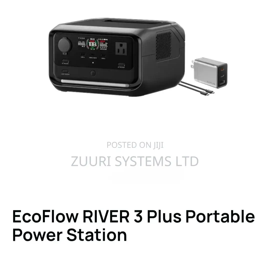 Ecoflow Portable Power Station River 3 Plus, 286wh/12800mah