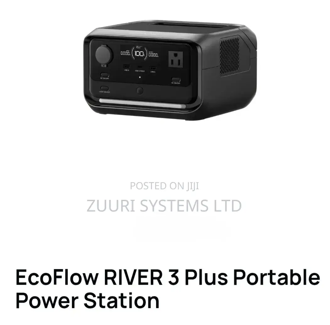 Ecoflow Portable Power Station River 3 Plus, 286wh/12800mah