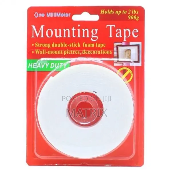 Heavy-Duty Double-Sided Foam Mounting Tape