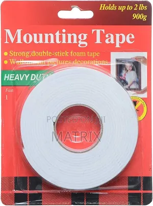 Heavy-Duty Double-Sided Foam Mounting Tape