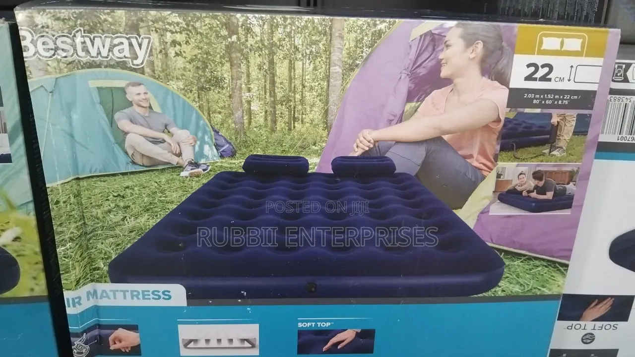 Air Mattress 5×6 (2 Pillows) ~ Bestway
