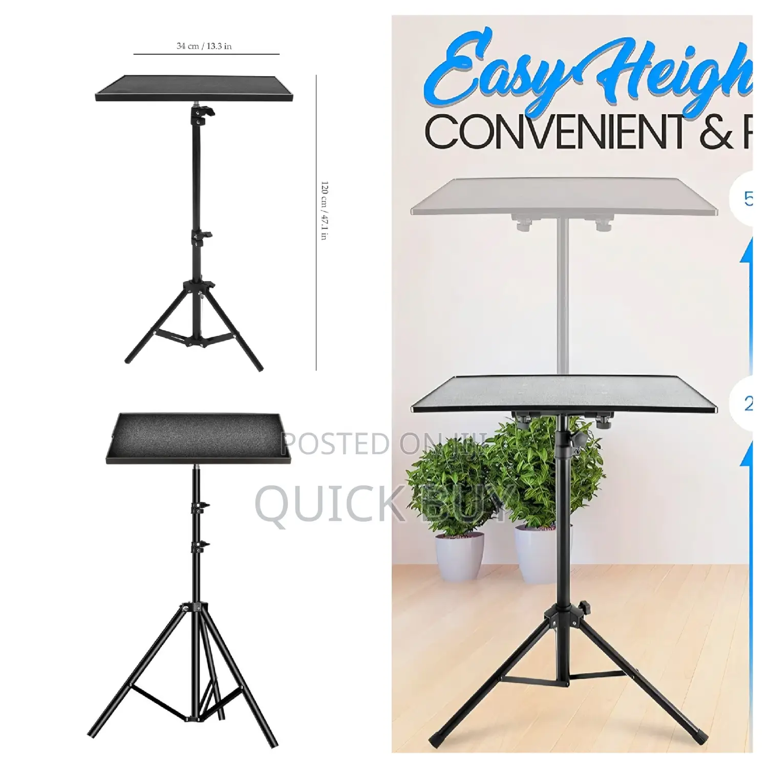 Universal Laptop Projector Tripod Stand