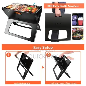 Moclever Foldable Charcoal Grill