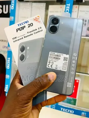 New Tecno Pop 20 128 GB Black