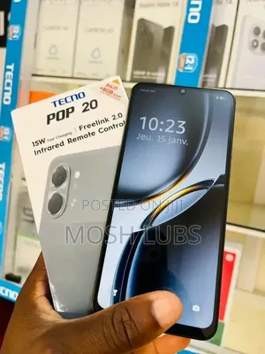 New Tecno Pop 20 128 GB Black