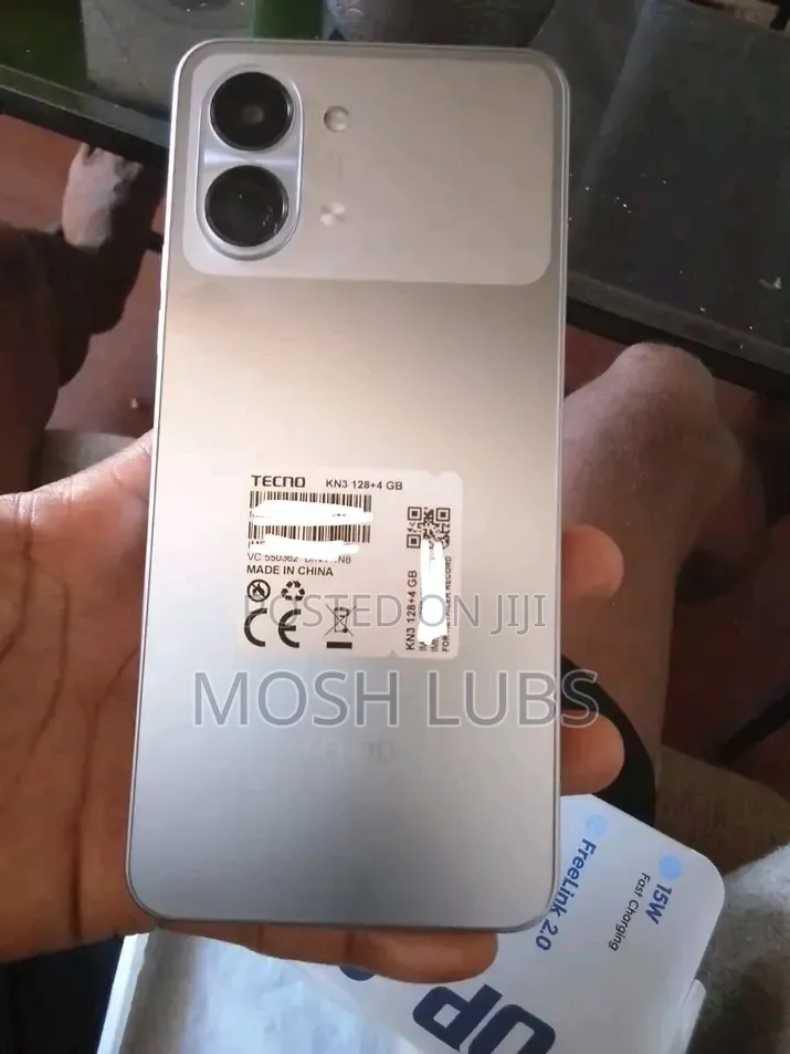 New Tecno Pop 20 128 GB Silver