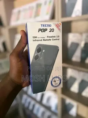 New Tecno Pop 20 128 GB Silver