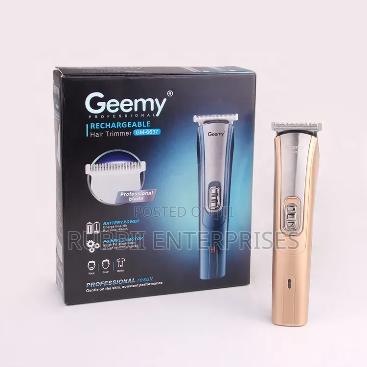 Geemy Rechargeable Hair and Beard Trimmer ~ Gm-6637