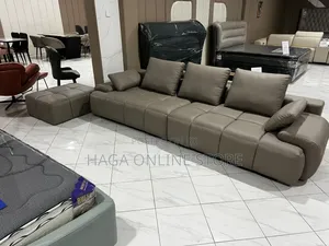 Tufted 4 Seater Sectional Couch