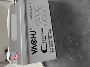 Yachu 12v 80ah Multifunctional Solar Gel Battery