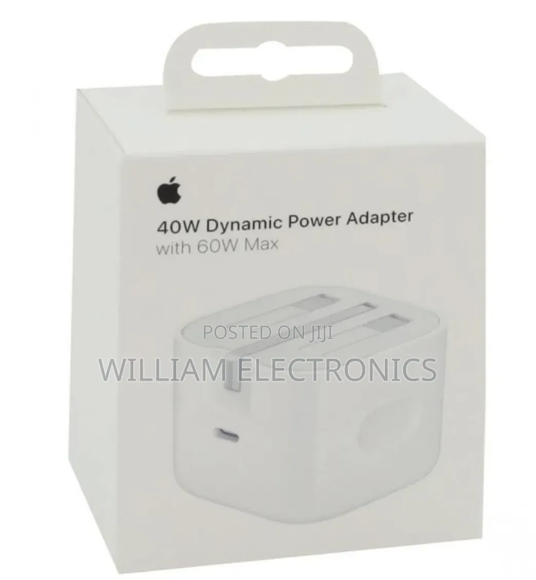 Apple 40w Dynamic Power Adapter With 60w Max Original