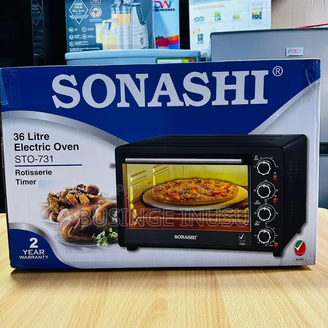 Brand New Sonashi 36l Electric Oven Available