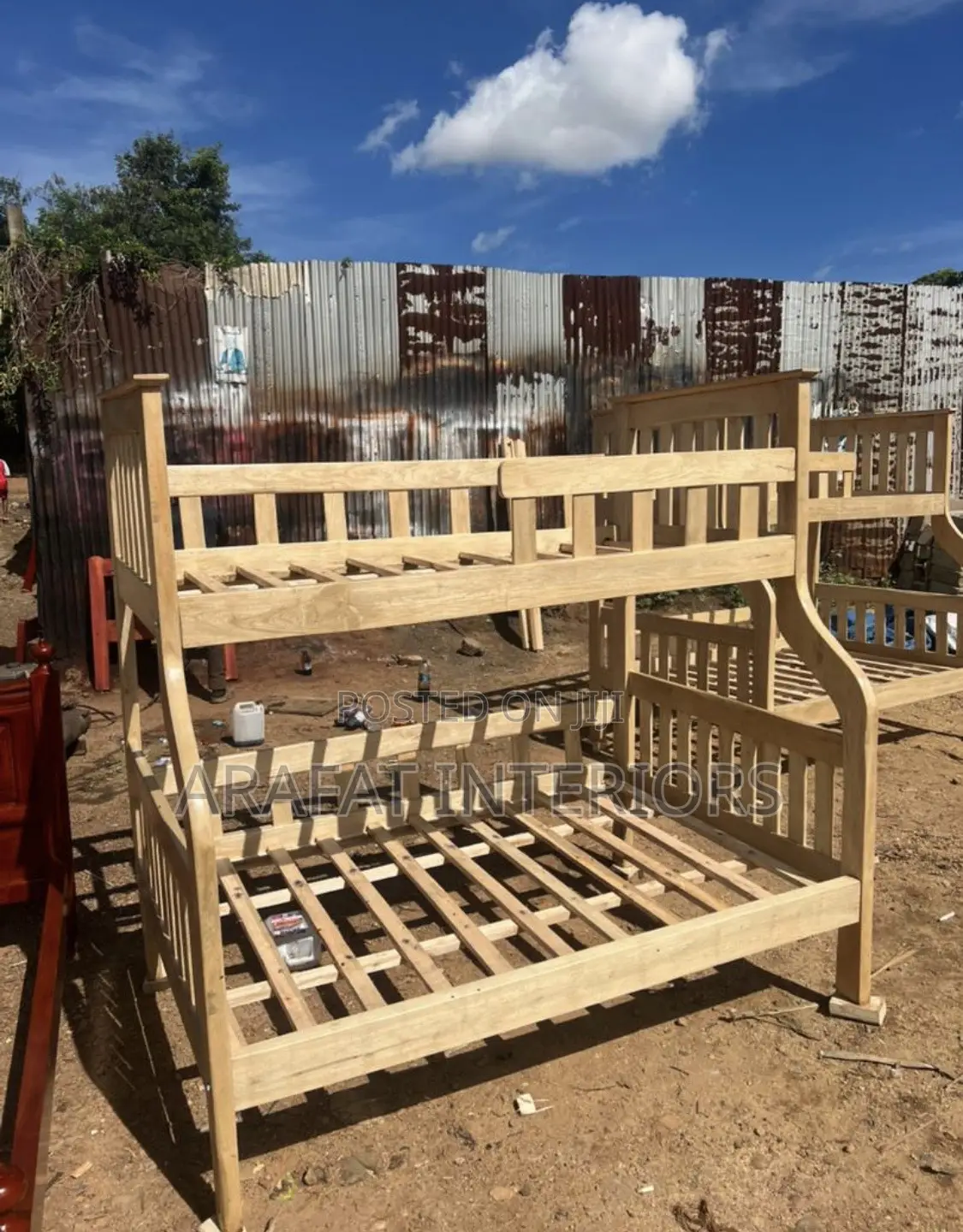 3x6 Up 4x6 Down Arafat Savannah Bunk Bed
