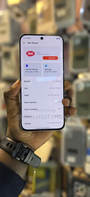 Itel Super 26 Ultra 128 GB White
