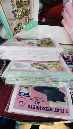 Two Flat Bedsheets 4x6