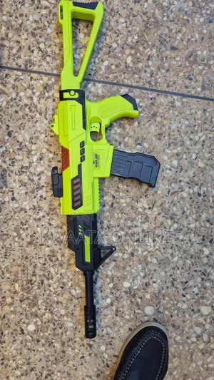 Kids Toy Gun Automatic Rifle Double Foam Blaster With Darts, Bullet