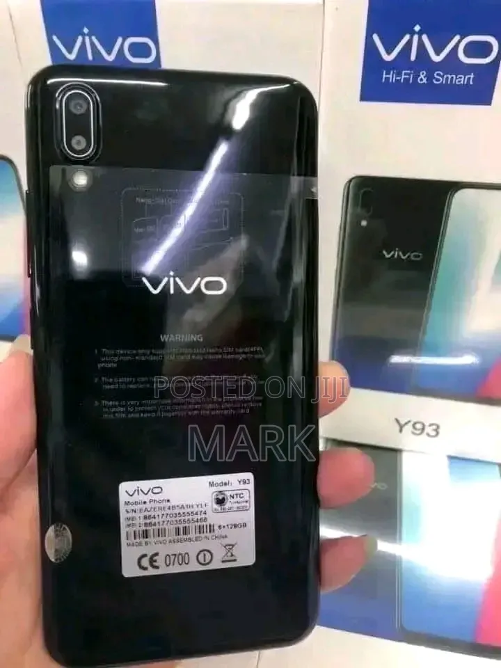 Vivo Y93 128 GB Black