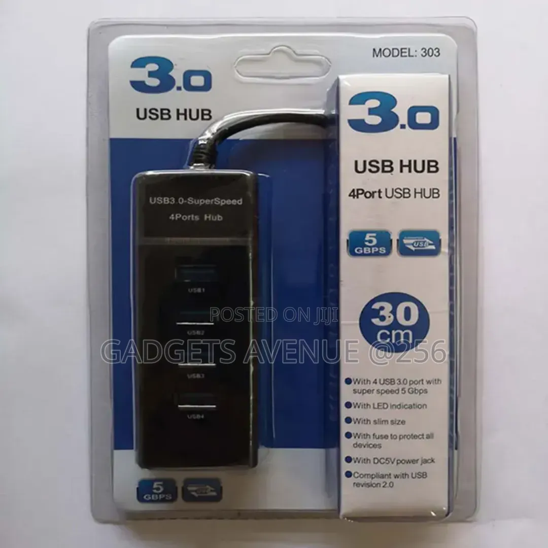 4-Port Usb 3.0 Hub.