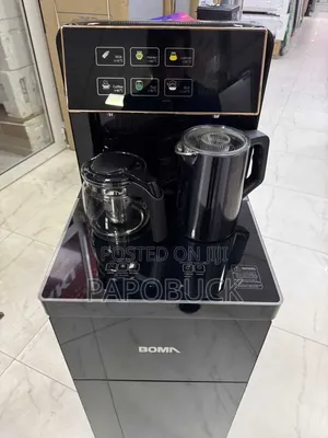 Intelligent Tea Bar and Water Dispenser With Bottom-Loading