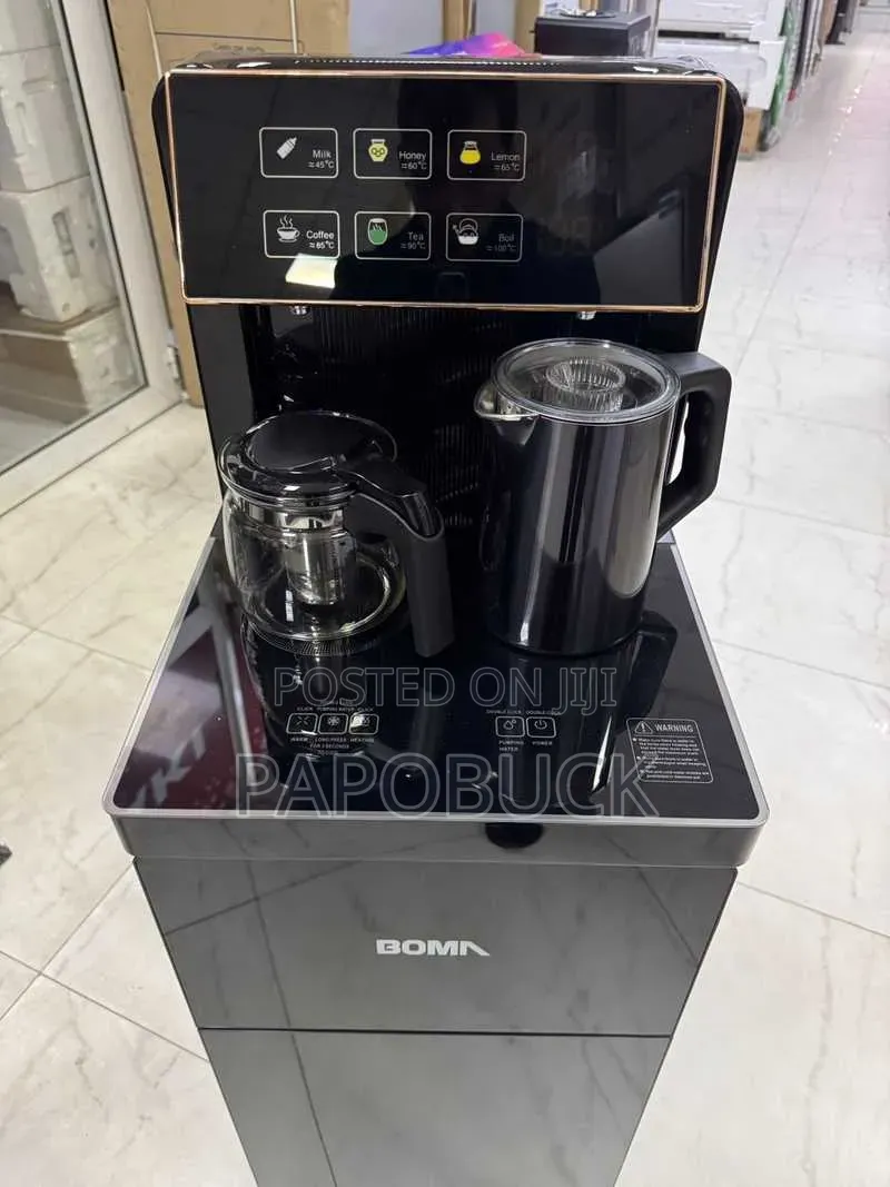 Intelligent Tea Bar and Water Dispenser With Bottom-Loading