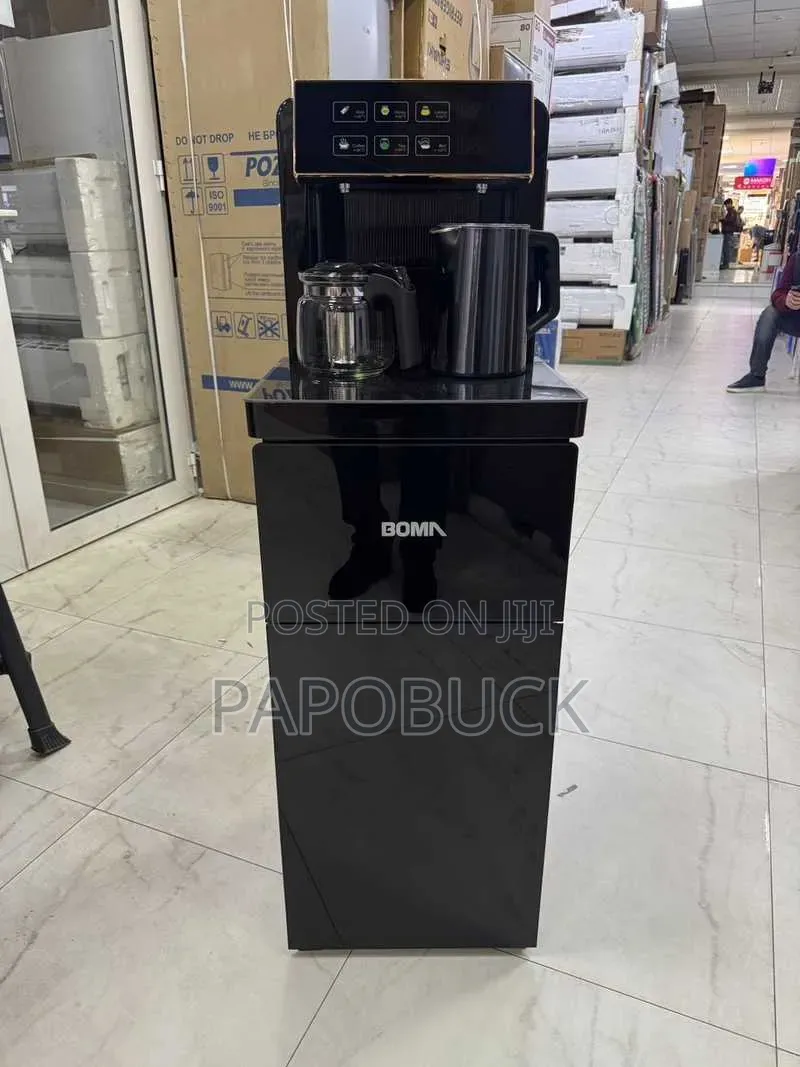 Intelligent Tea Bar and Water Dispenser With Bottom-Loading