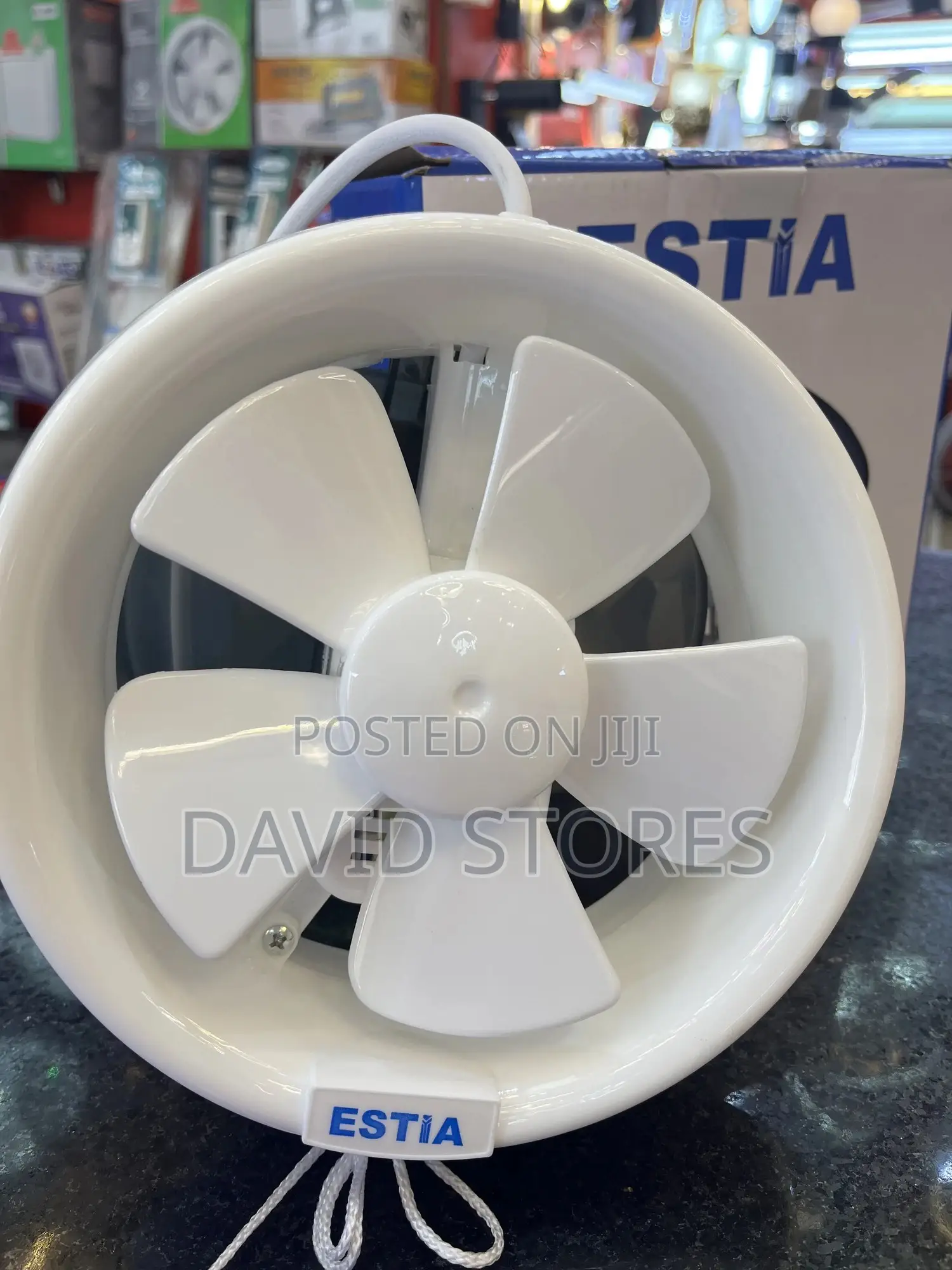 Estia 8′′ Circular Ventilation Extractor Fan – High Airflow Low Noise