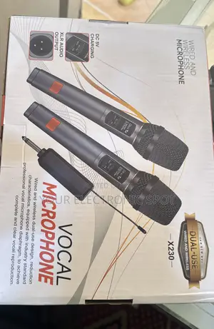 Wireless Wired Microphone