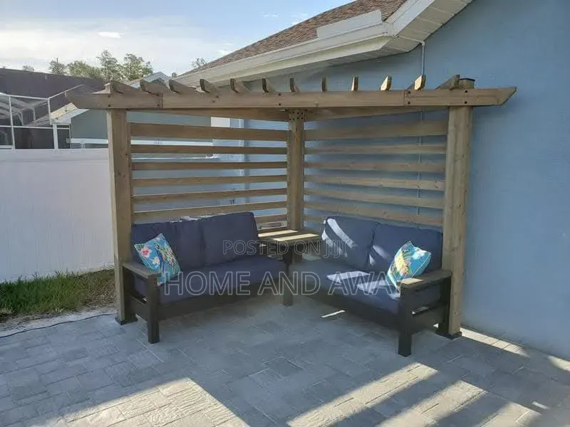 Pergolas/Triangle Shape Wooden Pergolas From 4,800,000/-