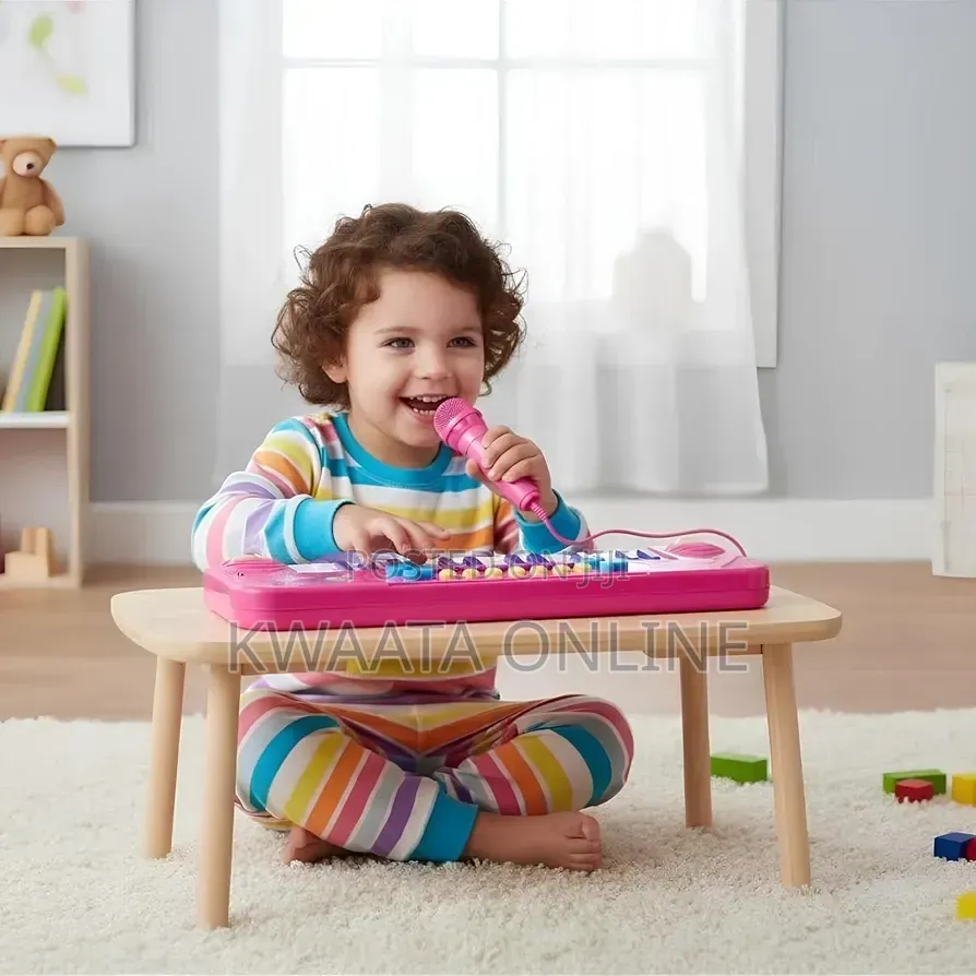 25 Keys Kids Musical Keyboard Piano Toy With Microphone
