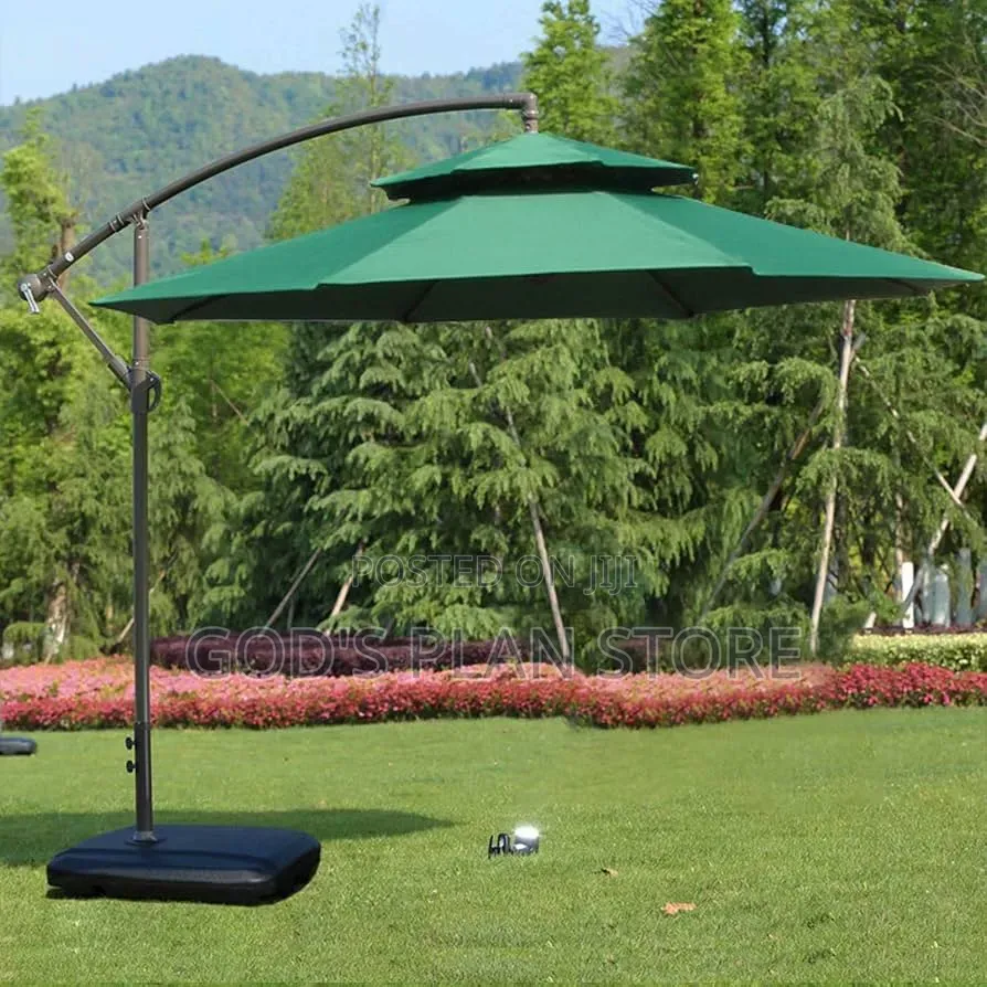 Side Pole Round Outdoor Garden Umbrellas Outdoor Garden Umbrellas