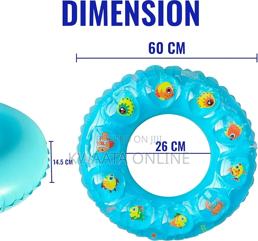 Kids | Anti-Flip Safe Inflatable Swimming Floats, Pool Rings Tube