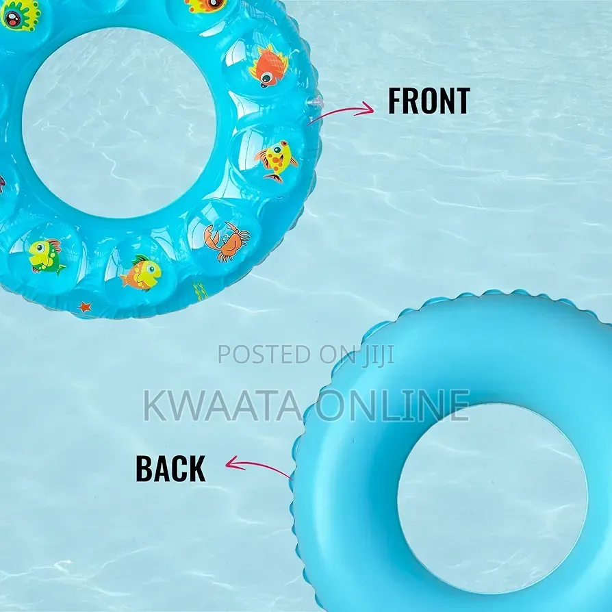 Kids | Anti-Flip Safe Inflatable Swimming Floats, Pool Rings Tube