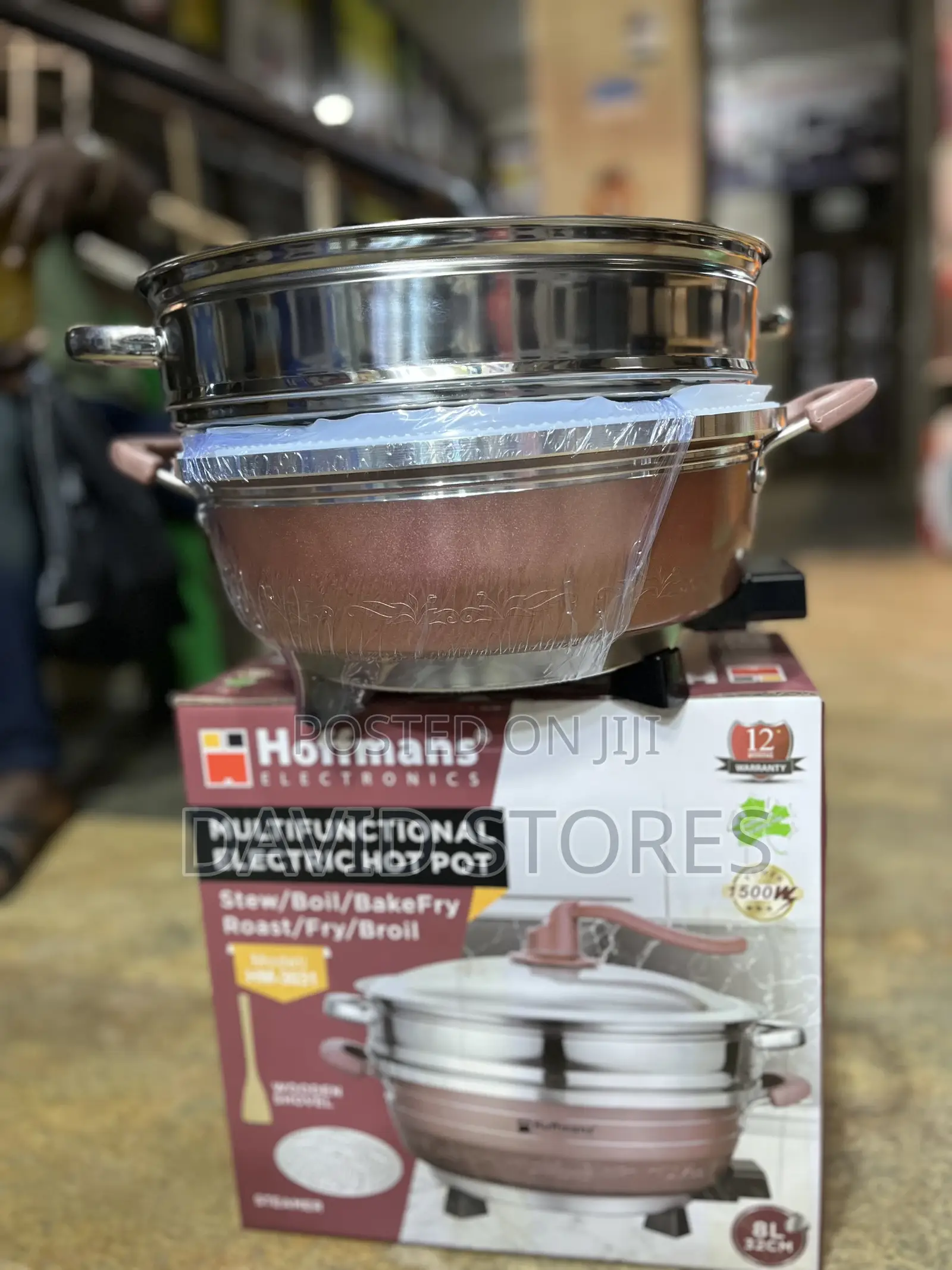 Hoffman Hm-3031 8l Multifunctional Electric Hot Pot