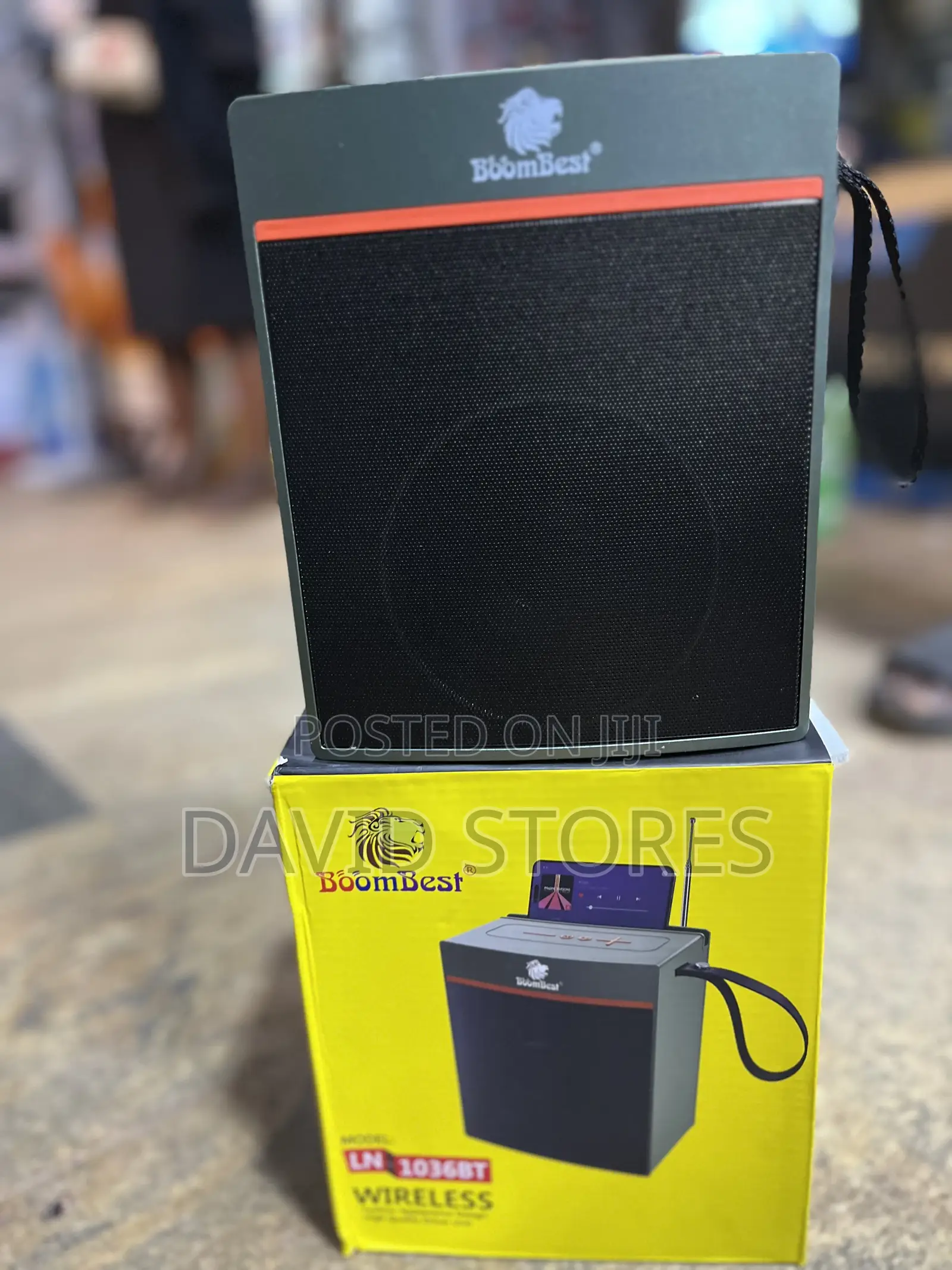 Boombest Ln-1036bt Wireless Speaker – Bluetooth, Powerful Sound Bass