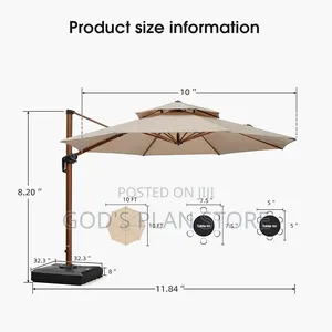 80litres Base Patio Outdoor Garden Umbrellas Outdoor Garden Umbrellas