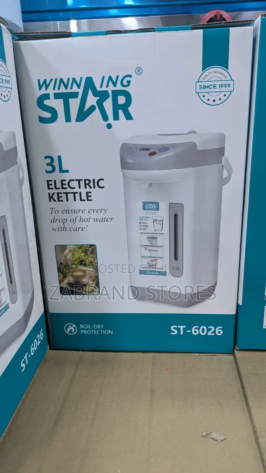 3l Winningstar Electric Kettle