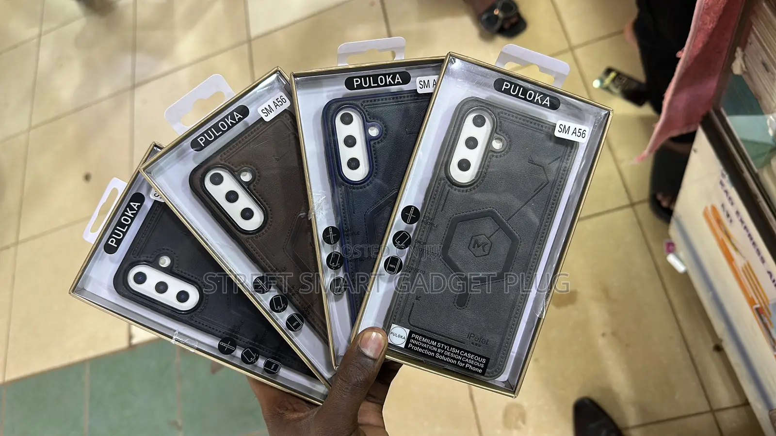 Samusang A56 Premium Leather Cases