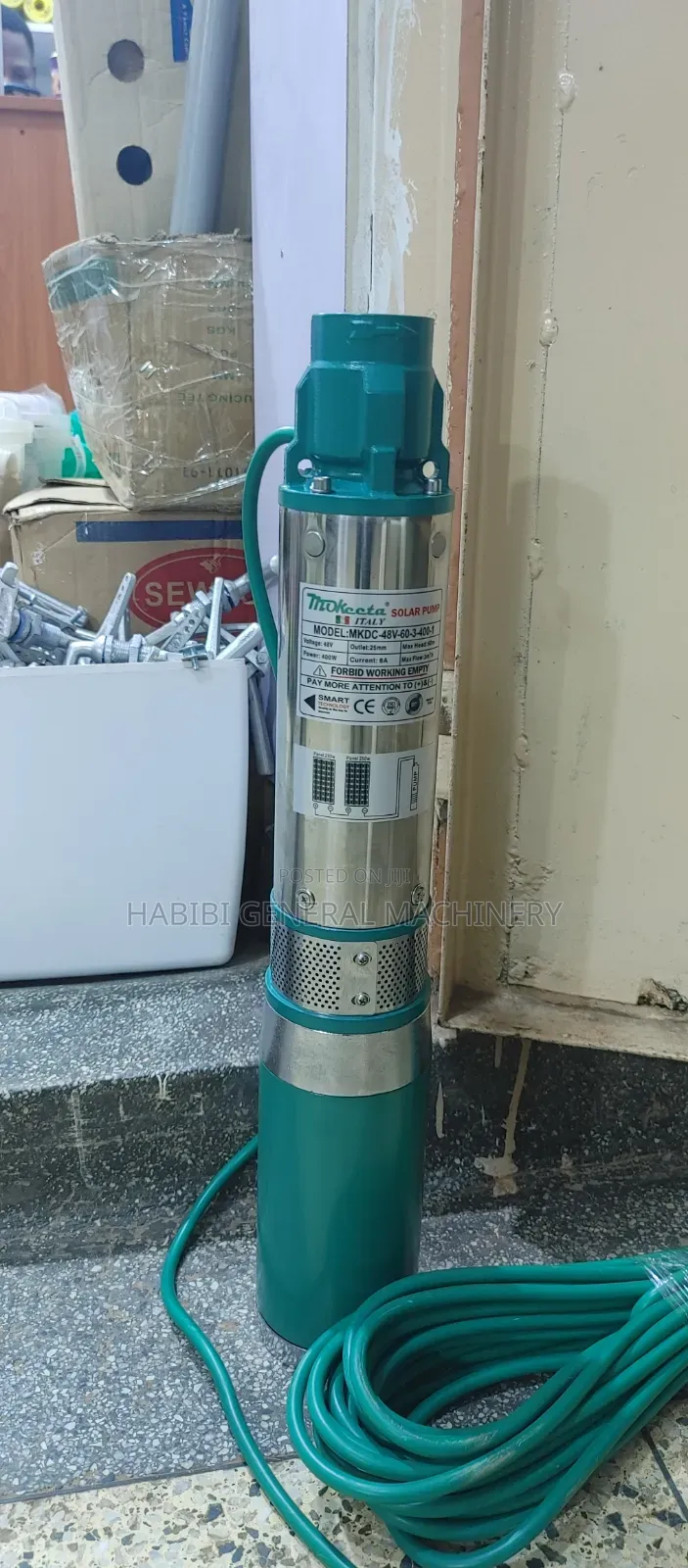 High Quality Mokeeta 60metres Submersible Solar Water Pump