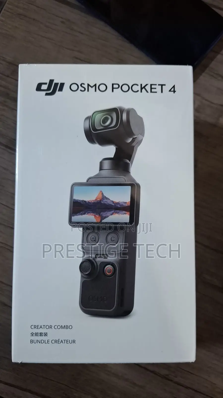 Dji Osmo Pocket 4 Creator Combo Gimbal Vlog Camera 107gb Storage Mic 3