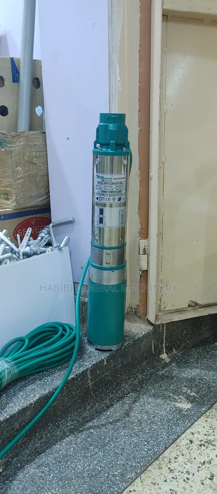 Mokeeta 60metres Made in Italy Solar Submersible Water Pump