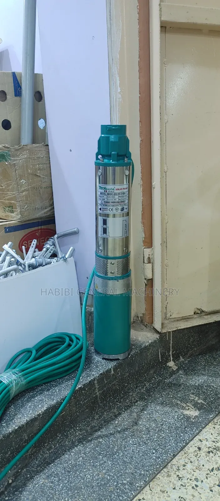 Mokeeta 60metres Made in Italy Solar Submersible Water Pump