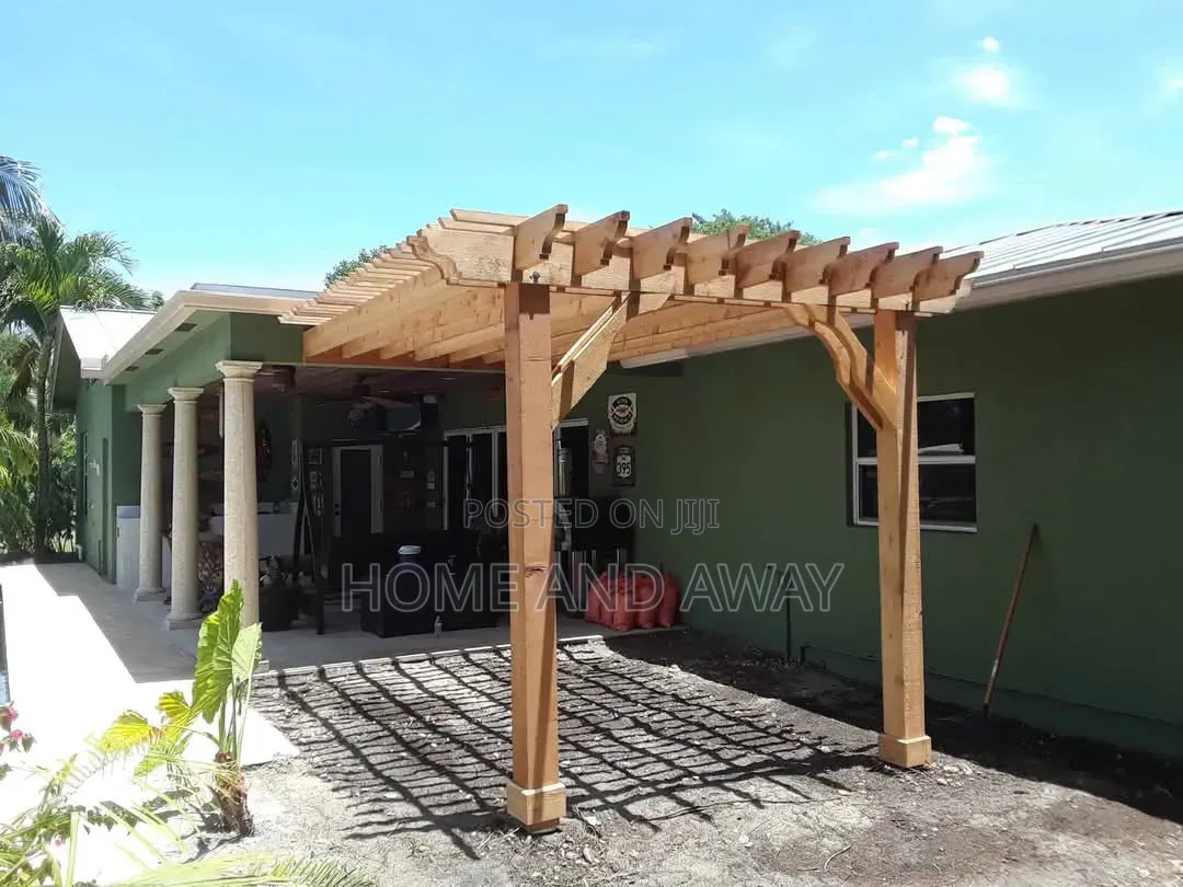 Pergolas/Residential Wooden Pergolas From 4,000,000/-