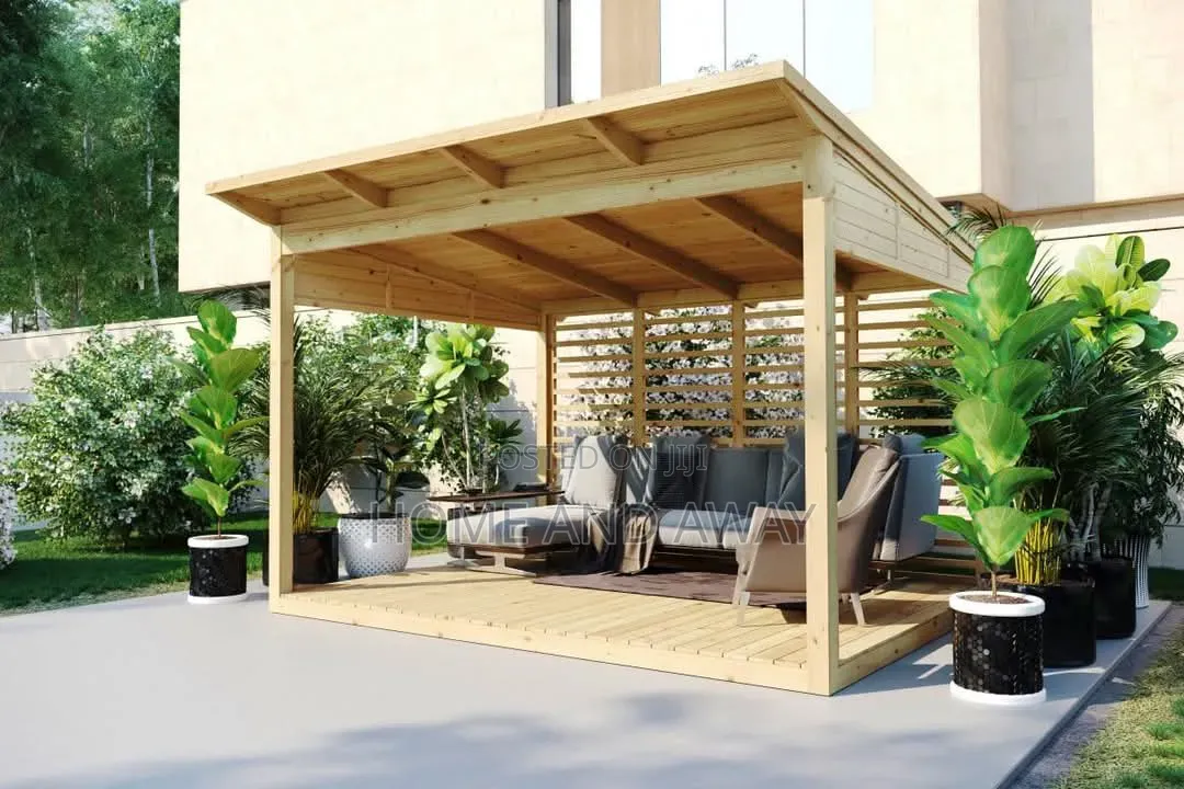 Pergolas/Residential Wooden Pergolas From 4,000,000/-