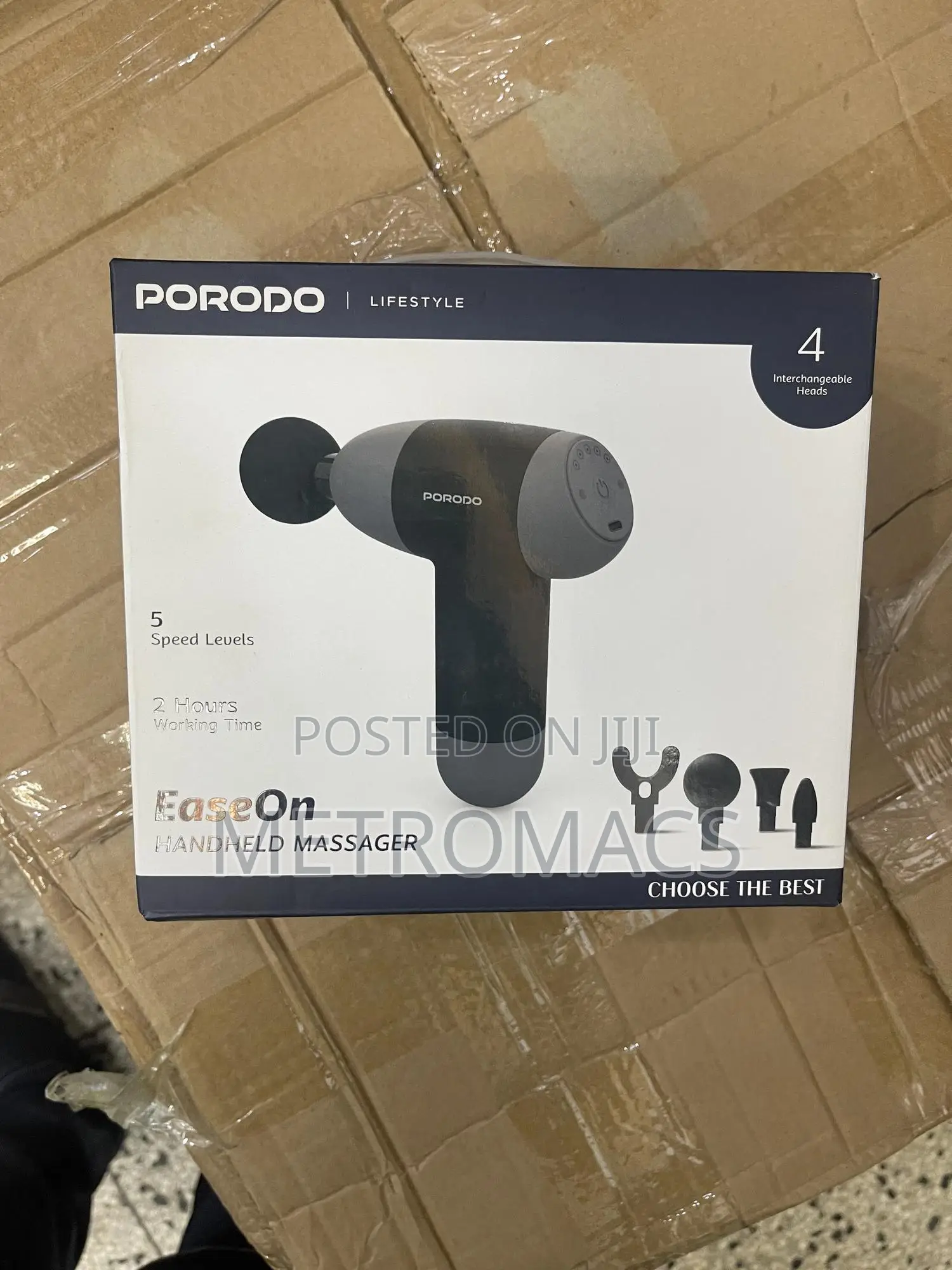 Porodo Lifestyle Easeon Handheld Massager