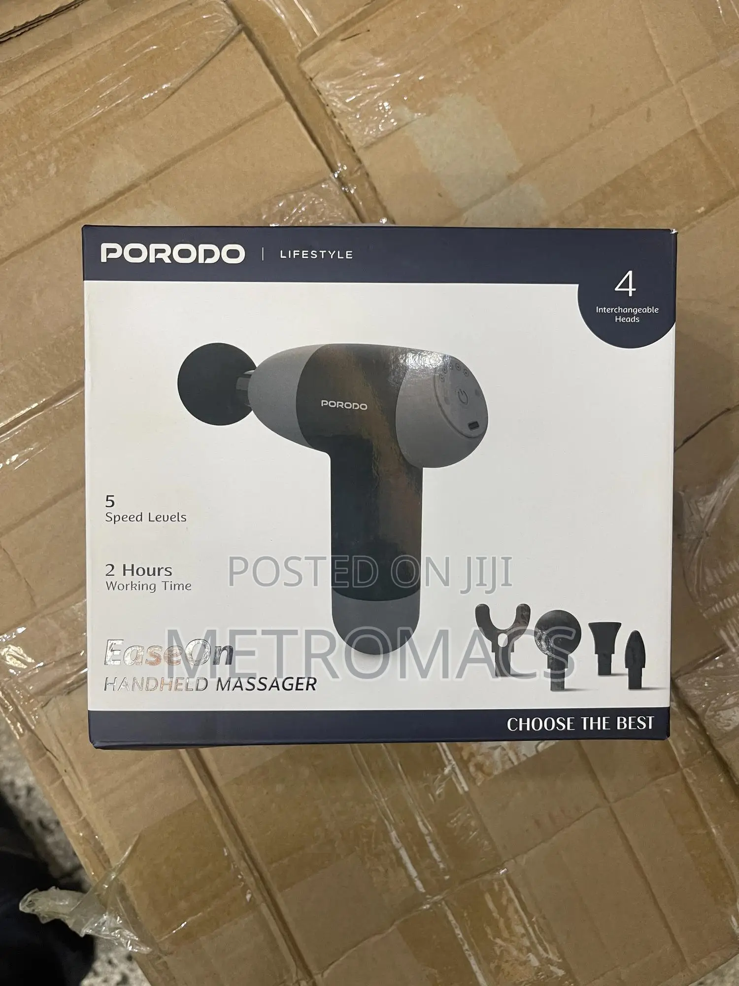Porodo Lifestyle Easeon Handheld Massager