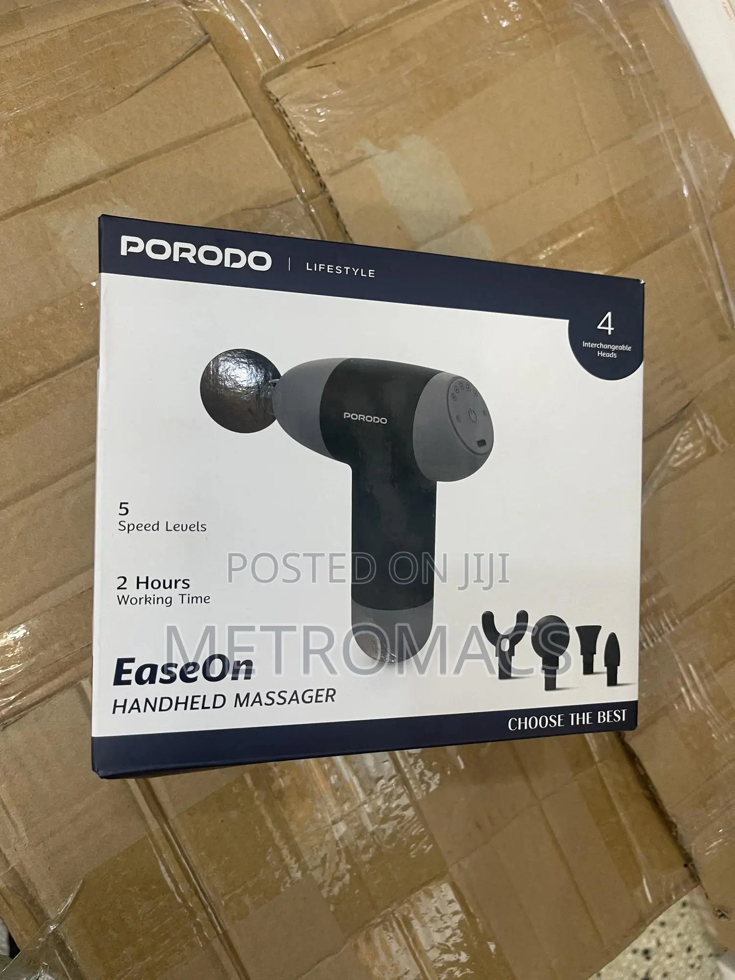 Porodo Lifestyle Easeon Handheld Massager