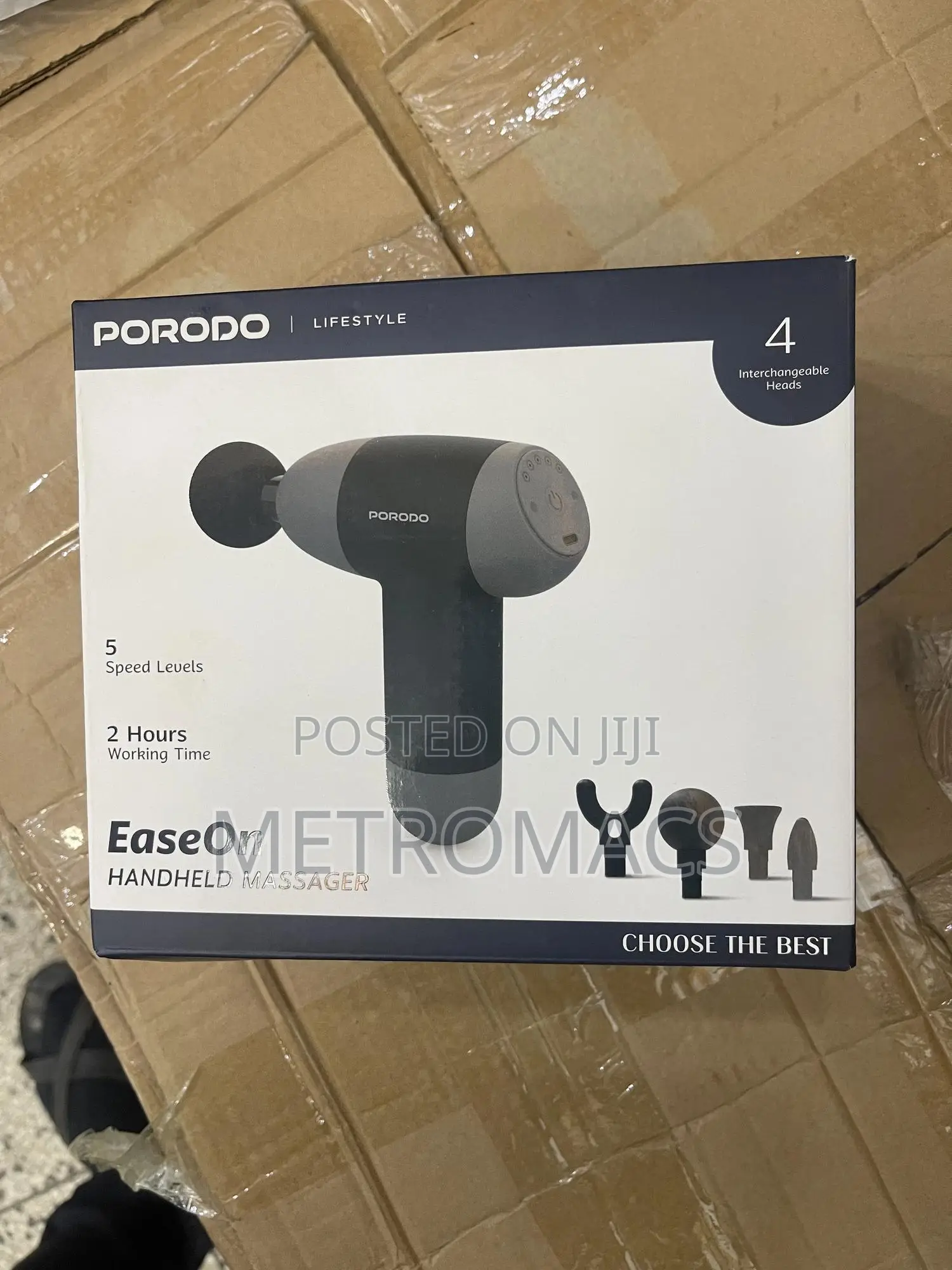 Porodo Lifestyle Easeon Handheld Massager