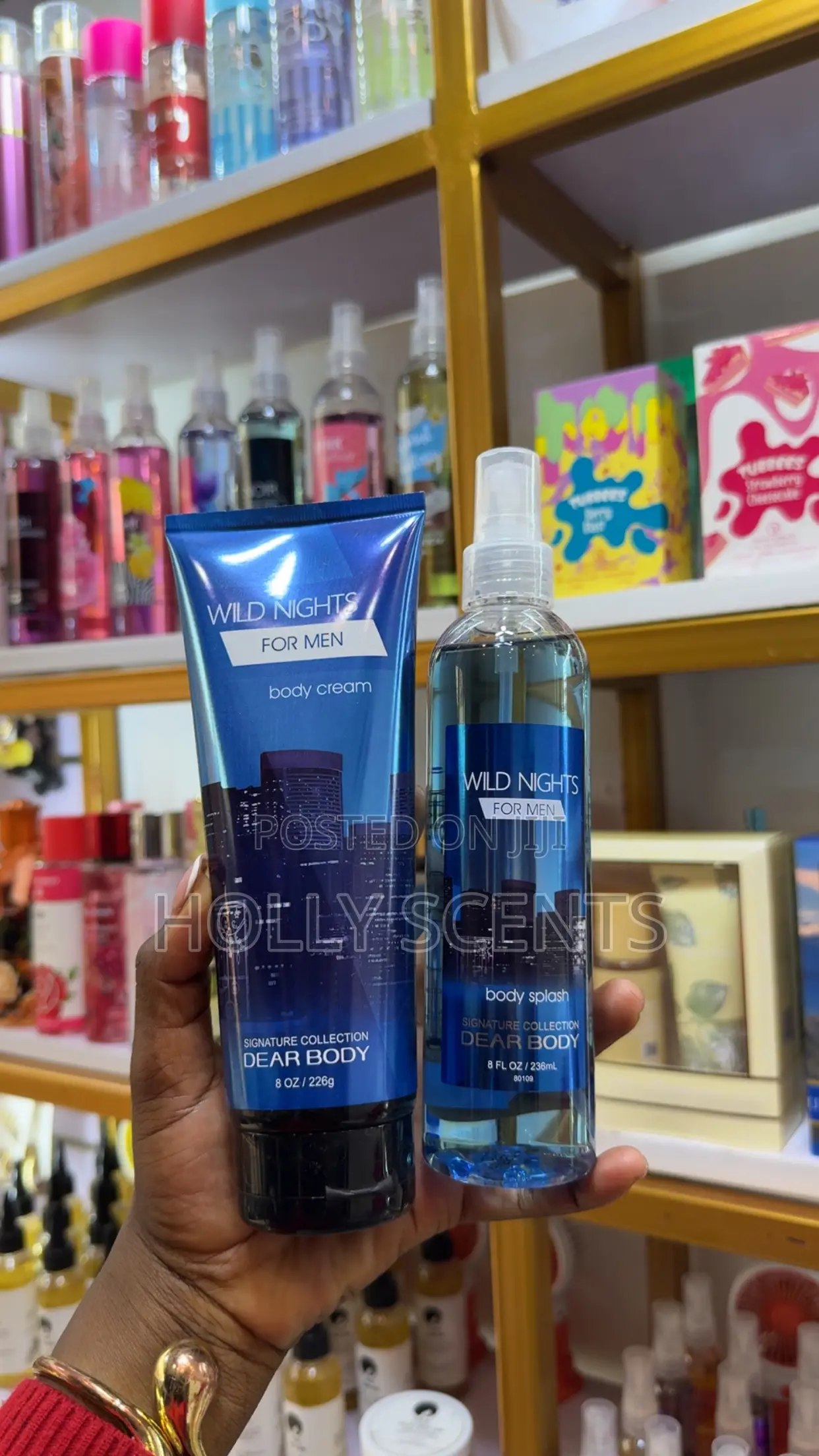 Body Lotion and Body Splash