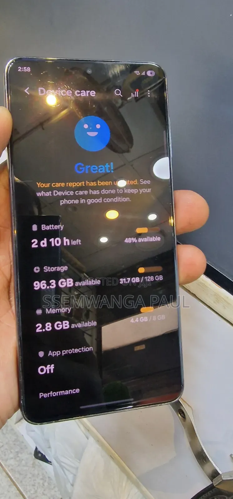 Samsung Galaxy S21 5G 128 GB Gray