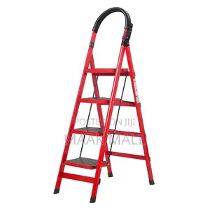 4-step Foldable Stool Ladder – Safe, Strong Amp; Space-saving